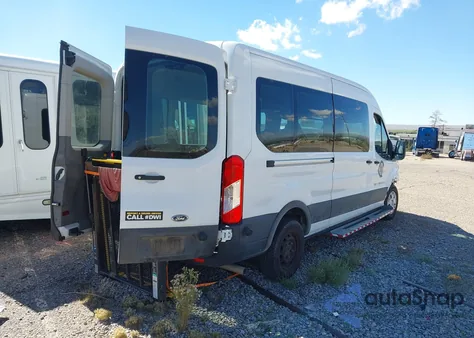 2020 Ford Transit-350 Passenger Van Xl из США, поврежденный, VIN 1FDAX2C81LKB09066